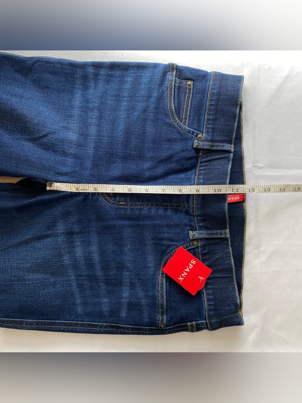 NWT. Spanx Midnight Shade Flare Downtown Pull-On Shaping Pants Size Medium Chic - Picture 15 of 16